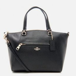 Coach Signature Prairie Satchel in Black